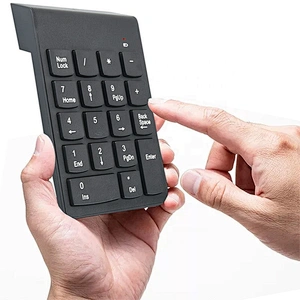 Super slim 2.4G wireless numeric keypad office numeric keyboard for business desktop