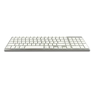 Hot selling universal Multi-Device Rechargeable Blue-tooth 5.0 scissor keyboard Aluminium alloy ultra slim wireless keyboard