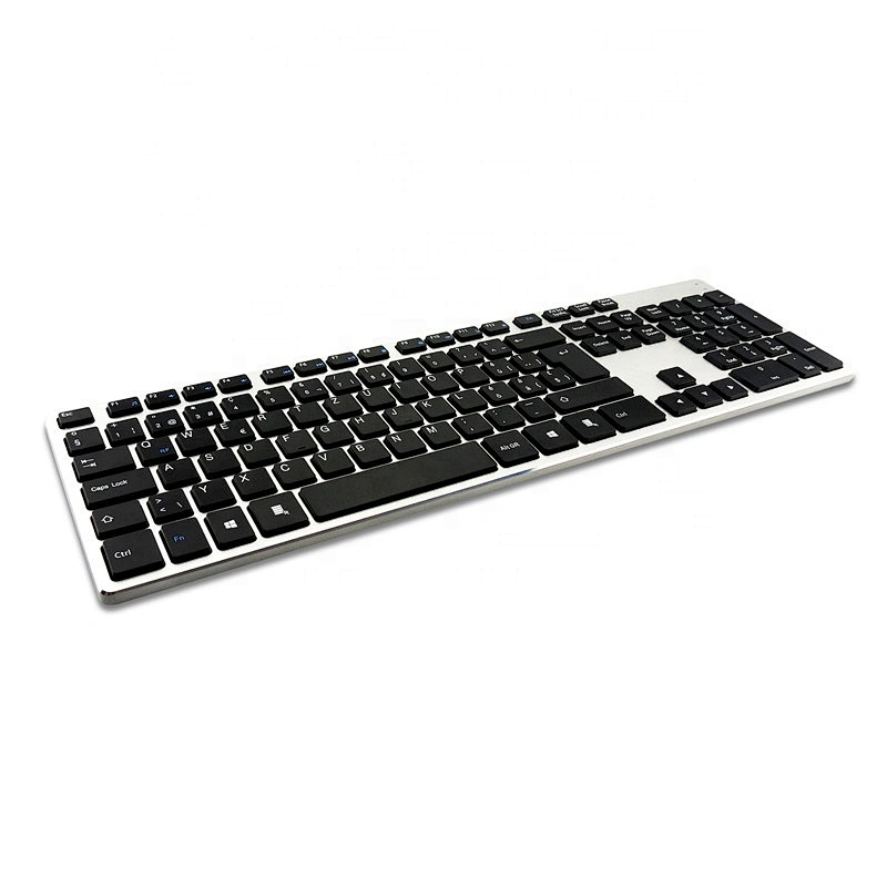 Full-Size Scissor keyboard with Metallic body rechargeable BT 5.0 Broadcom Chipset Keyboard IMB-035