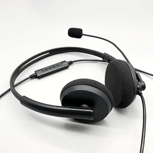 OEM fashional  lightweight  noise cancelling earphone with mic usb headphone USB-886
