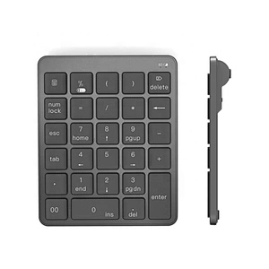 Mini numeric keyboard Scissors Key BT5.0 28keys numeric keypad Assistant for notebook