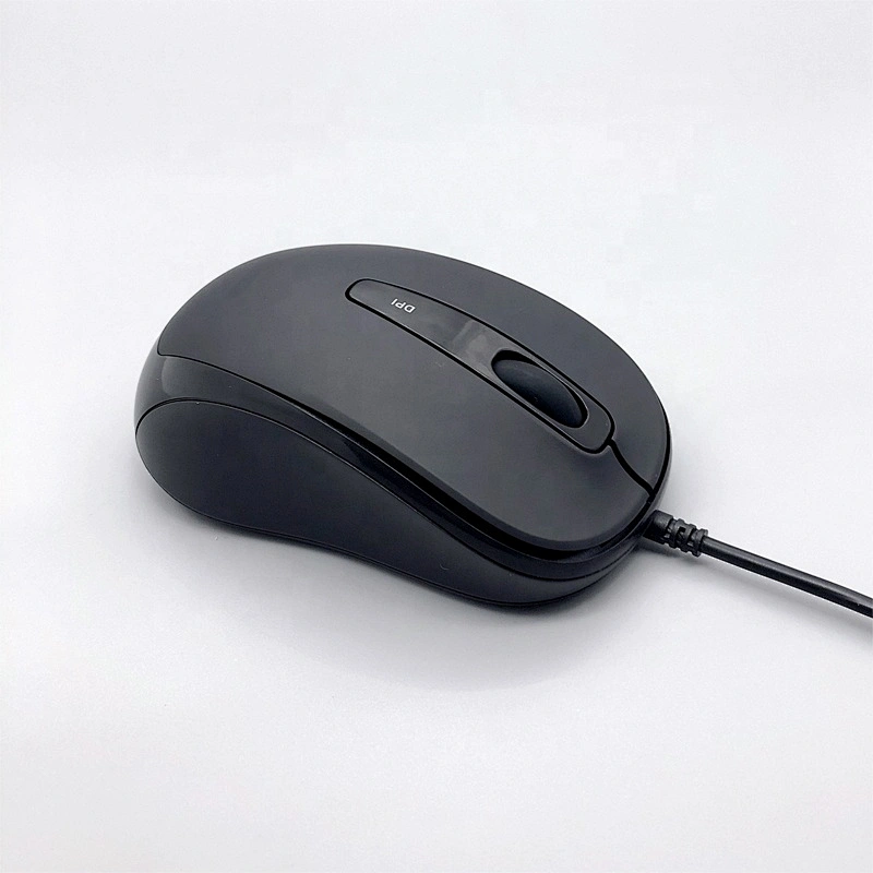 Top selling new private Classic design optical USB wired 4 buttons 1600dpi wired mouse for home office business desktop