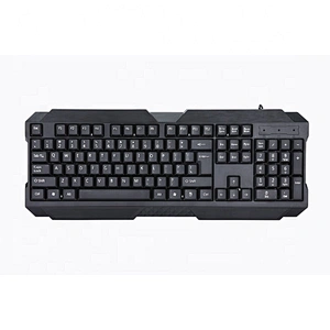 New private design gaming style pc usb keyboard K-319