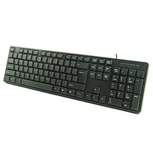 Wholesale  Cheap Basic USB Wired Office PC Keyboard K-601 wired keyboard