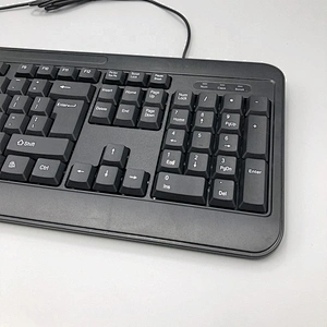 Big Standard classic waterproof 104/105 keys wired USB keyboard for desktop laptop office