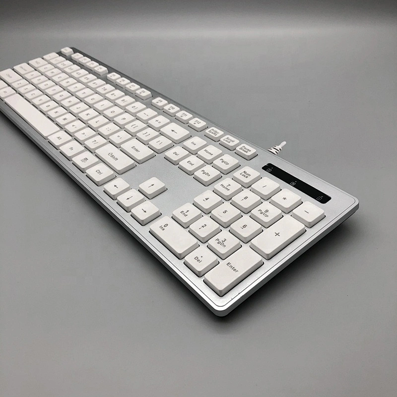 Chocolate fashion Key USB wired keyboard optical multimedia Laser office wired keyboard for desktop