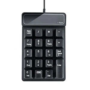 New hot selling mini numeric keyboard Ergonomic standard Waterproof numeric keyboard for office desktop laptop
