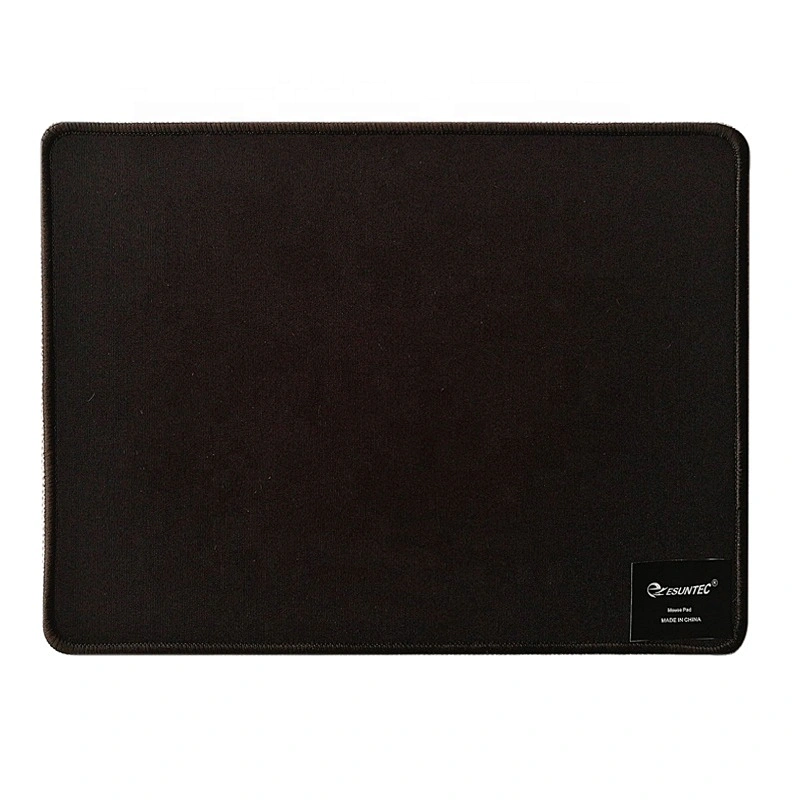 Hot Selling natural rubber foam gaming office customized Mouse pad With Stitched Edge Premium-Textured Mouse Mat GMP-011
