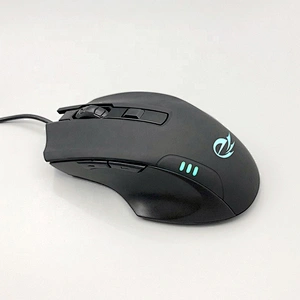 6 button USB gaming optical 3600 dpi led glowing big new latest PC computer mouse GM-015F