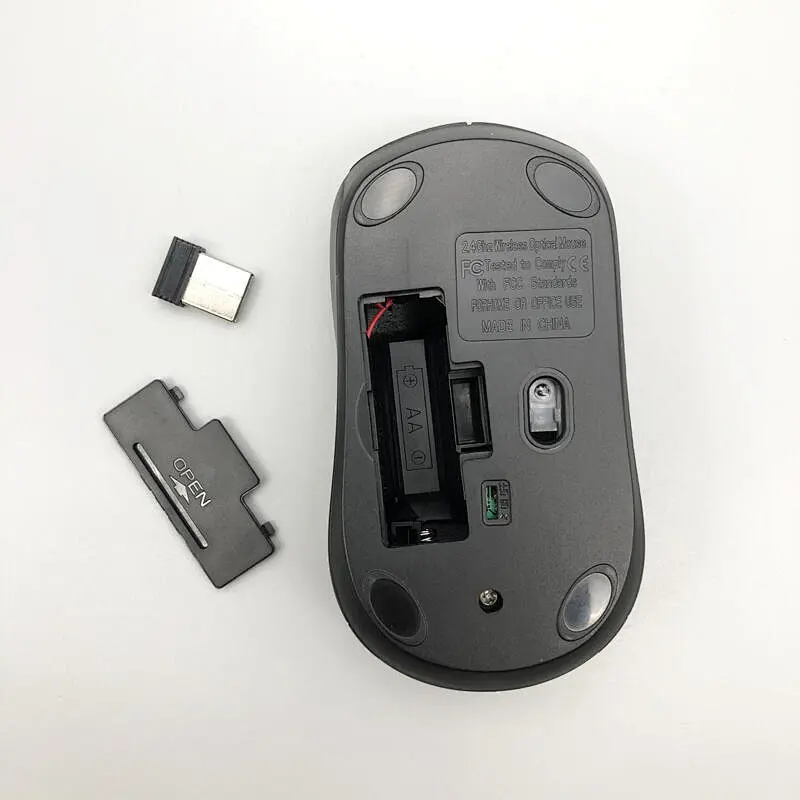 2.4g wireless mouse 4D 1600dpi optical mouse for office