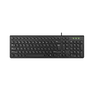 Classic standard 104 keys slim computer Wired Office Keyboard with multimedia function KB-2013