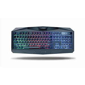 Universal Multimedia backlit Wired rainbow LED lighting gaming Keyboard OEM for gamer Q7G