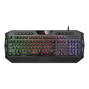 USB keyboard OEM LED backlight 10 Multimedia Keys Wired gaming keyboard Q8M