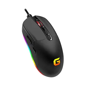 New private product 8D with 7 color breathing light Wired comfortable touching Gaming Mouse For Player Gamer