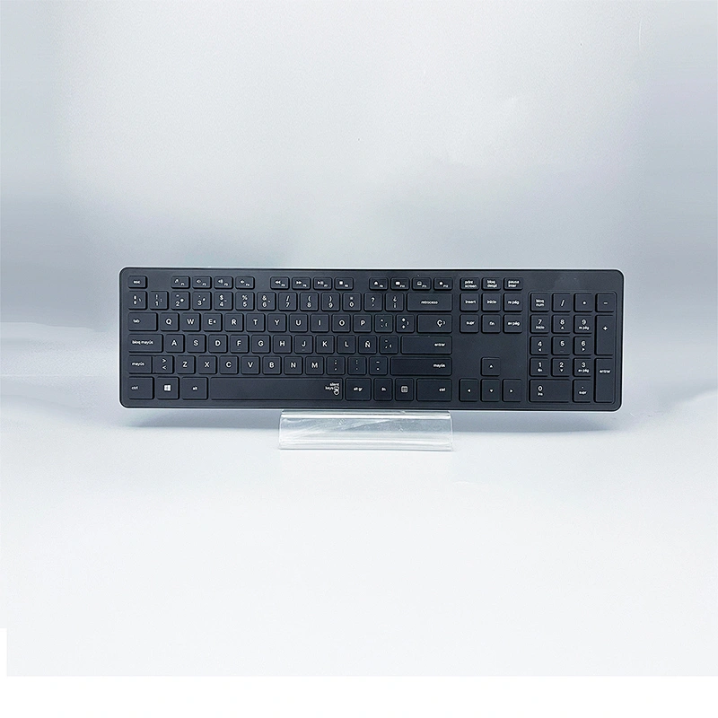 Single hot selling Fashion 2.4G wireless keyboard with New design keys