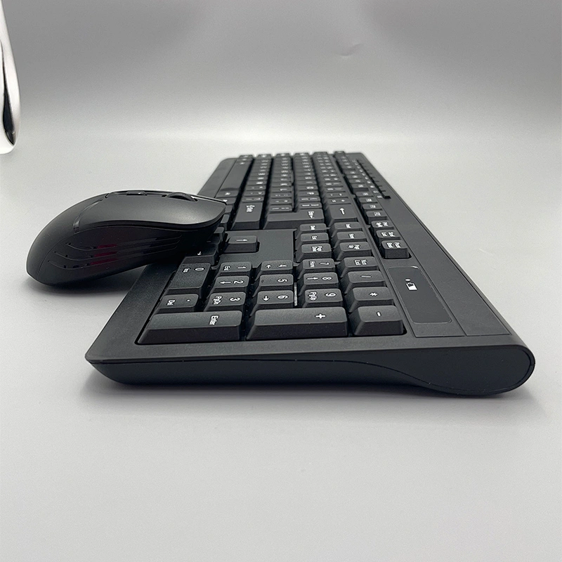 New Private design 2.4G wireless classic multimedia keyboard mouse Combo