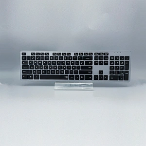 Single hot selling Fashion 2.4G wireless keyboard with New design keys