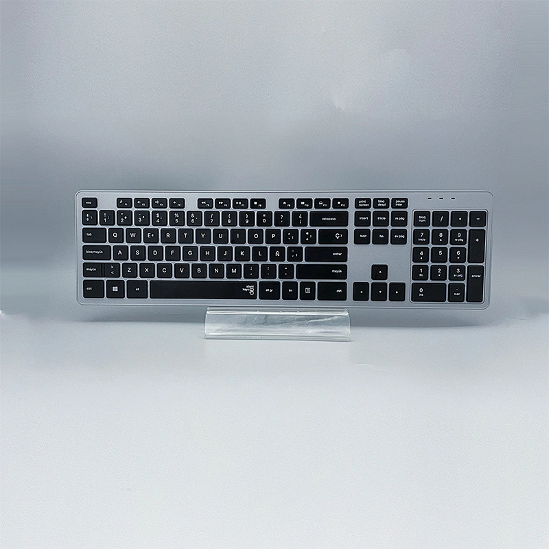 Single hot selling Fashion 2.4G wireless keyboard with New design keys