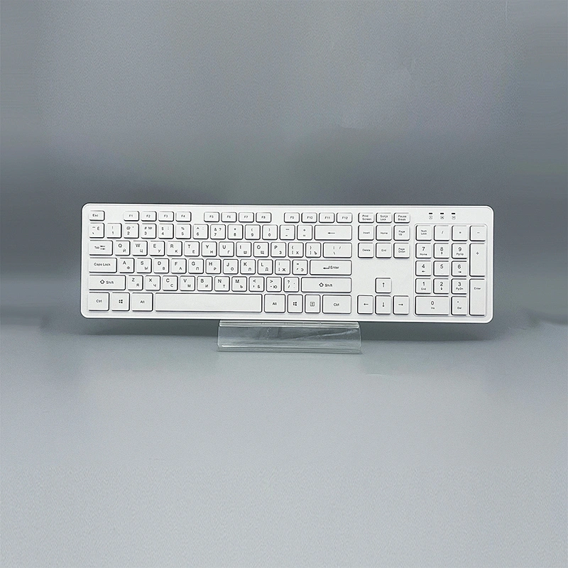 Single hot selling Fashion 2.4G wireless keyboard with New design keys