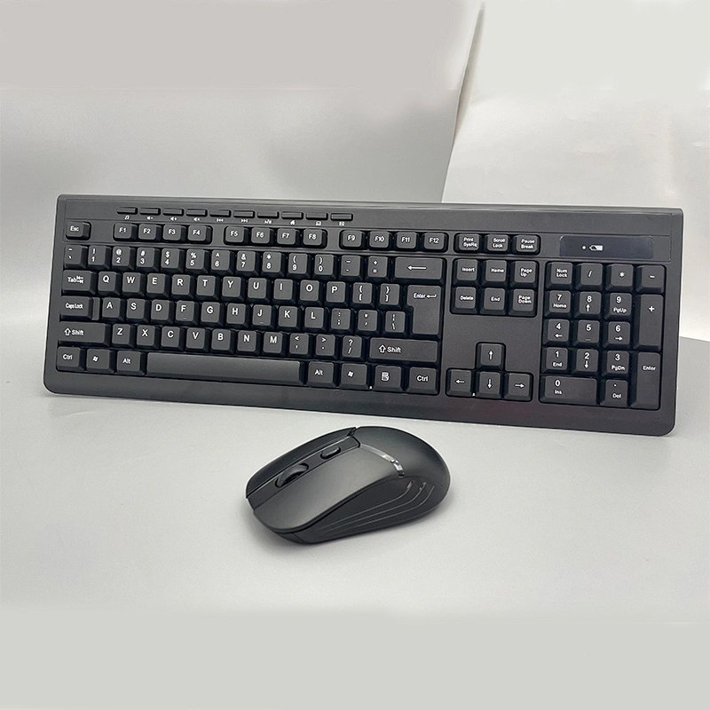 New Private design 2.4G wireless classic multimedia keyboard mouse Combo