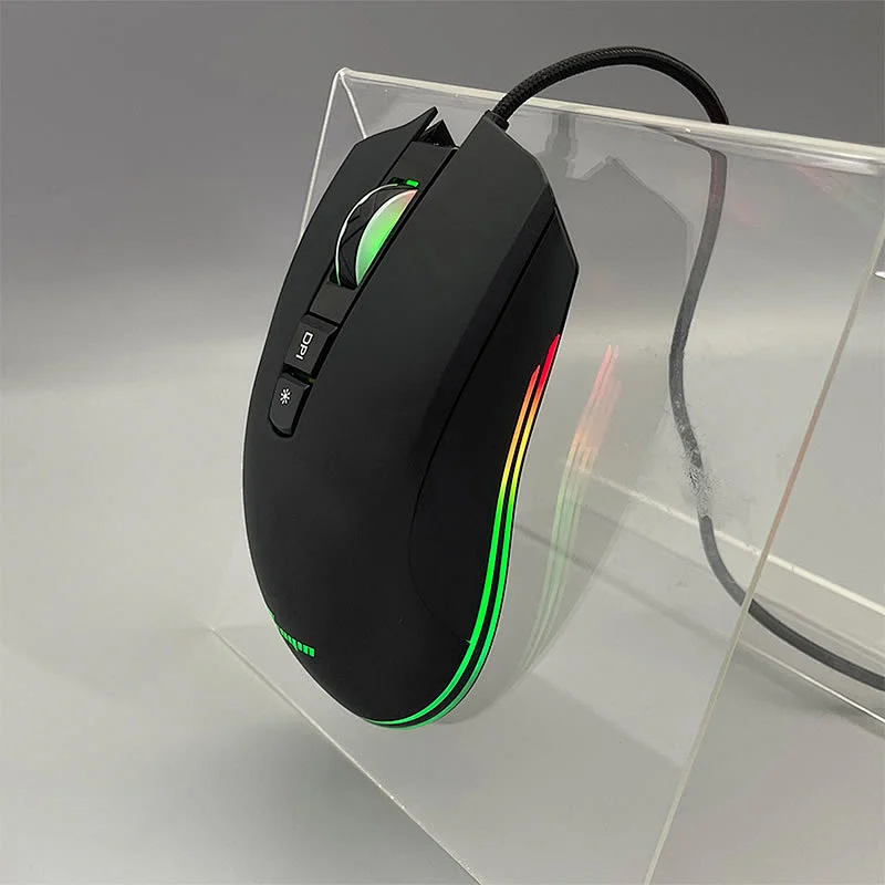 New arrival Big comfortable  Ergonomic backlit mouse PC gamer lighting mouse for professional gamer