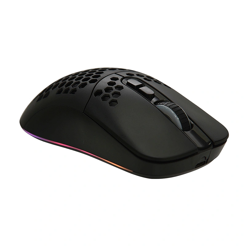Dual-mode 2.4G wireless & Bluetooth 5.1 Rechargeable gaming optical mouse, New super Comfortable Ergonomic Mouse
