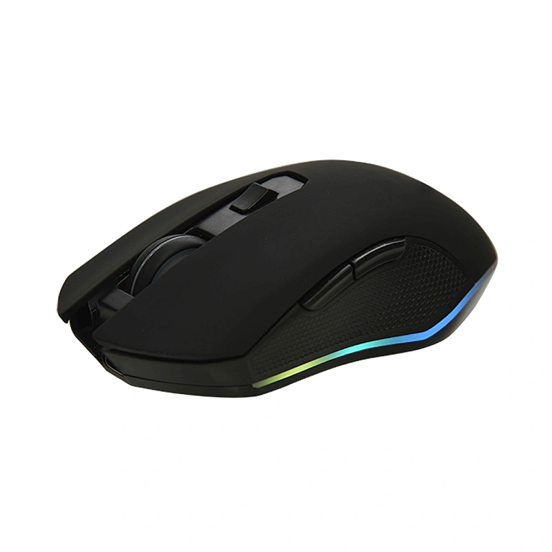 Dual mode 2.4G wireless & Bluetooth3.0 & Bluetooth 5.2 Rechargeable Type-C gaming optical mouse, super Comfortable Ergonomic Mouse.