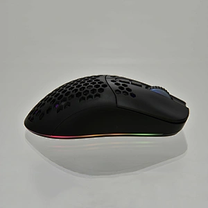 Dual-mode 2.4G wireless & Bluetooth 5.1 Rechargeable gaming optical mouse, New super Comfortable Ergonomic Mouse