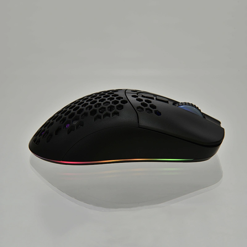Dual-mode 2.4G wireless & Bluetooth 5.1 Rechargeable gaming optical mouse, New super Comfortable Ergonomic Mouse