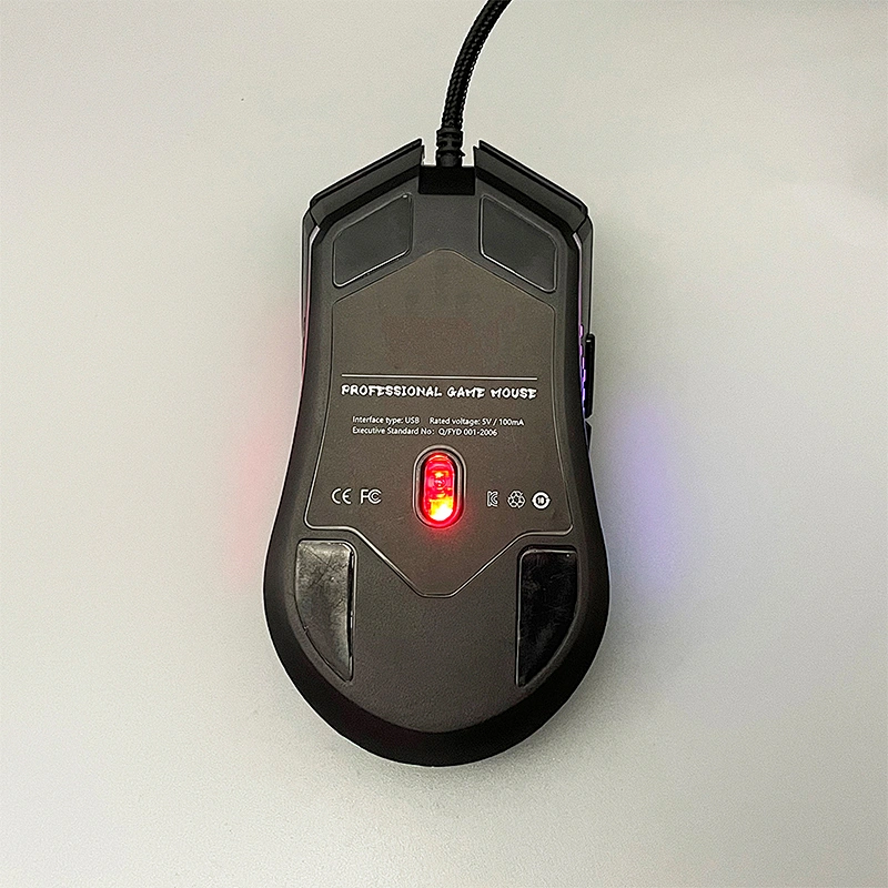 New arrival Big comfortable  Ergonomic backlit mouse PC gamer lighting mouse for professional gamer