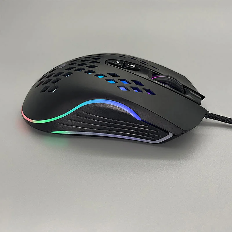 New arrival Big comfortable  Ergonomic backlit mouse PC gamer lighting mouse for professional gamer