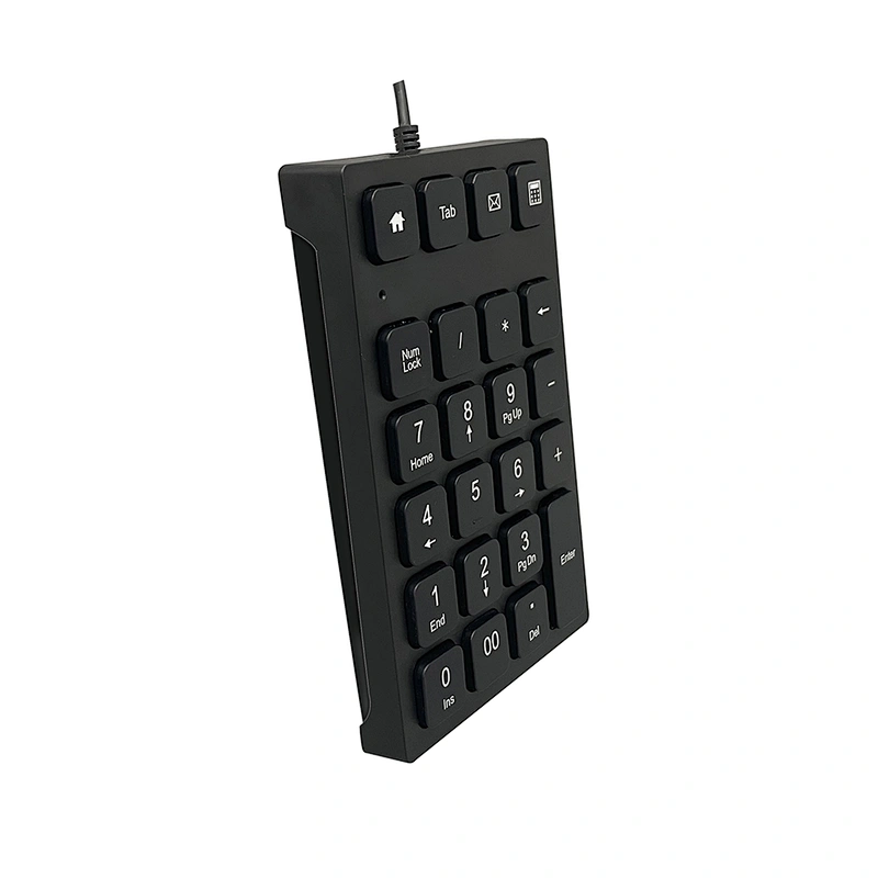 Numeric  financial special digital silicone wired usb number mini keypad keyboard KN-001D