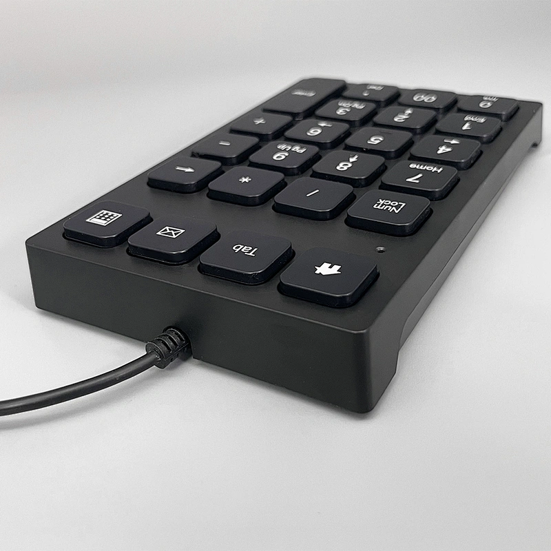 Numeric  financial special digital silicone wired usb number mini keypad keyboard KN-001D