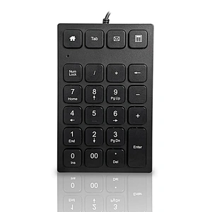 Numeric  financial special digital silicone wired usb number mini keypad keyboard KN-001D