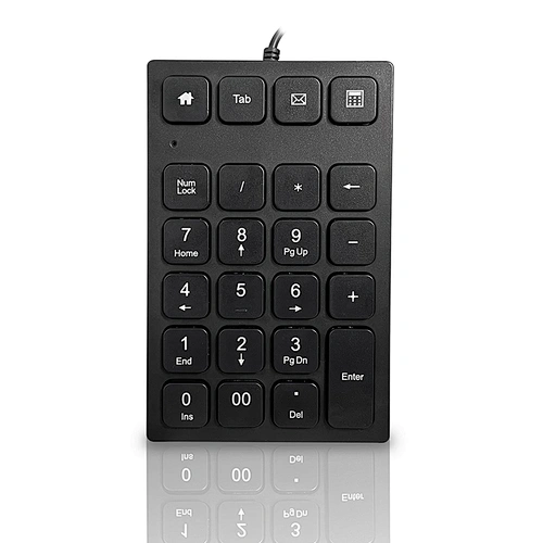 Numeric  financial special digital silicone wired usb number mini keypad keyboard KN-001D