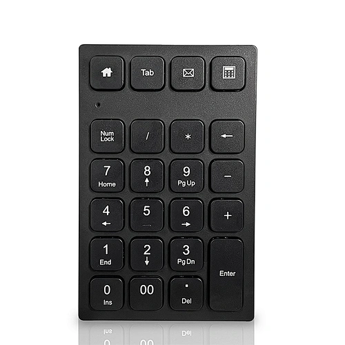 Numeric financial special digital silicone  mini wireless keyboard KNW-001D