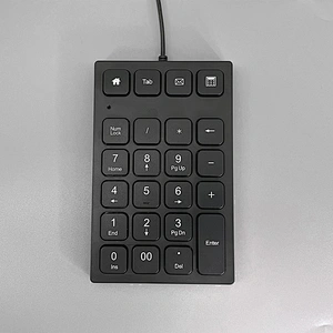 Numeric  financial special digital silicone wired usb number mini keypad keyboard KN-001D