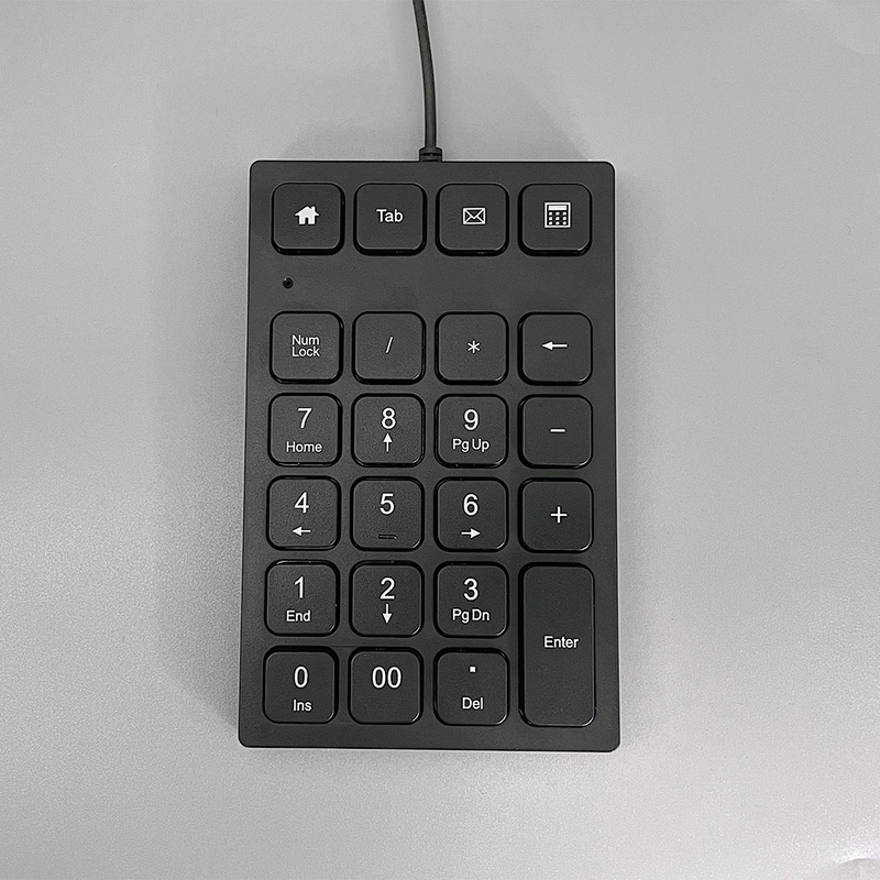 Numeric  financial special digital silicone wired usb number mini keypad keyboard KN-001D