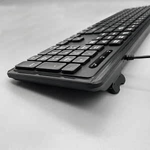 Chocolate keyboard new Classic high quality USB wired office/business/class keyboard K-112X