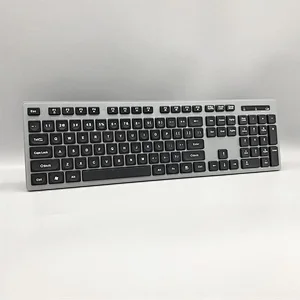 New Fashion private 2.4G wireless Chocolate Silence Keys with Flat drop water design Multimedia keyboard KW-112