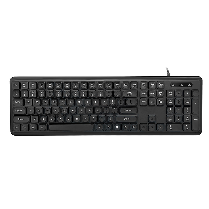 Chocolate keyboard new Classic high quality USB wired office/business/class keyboard K-112X