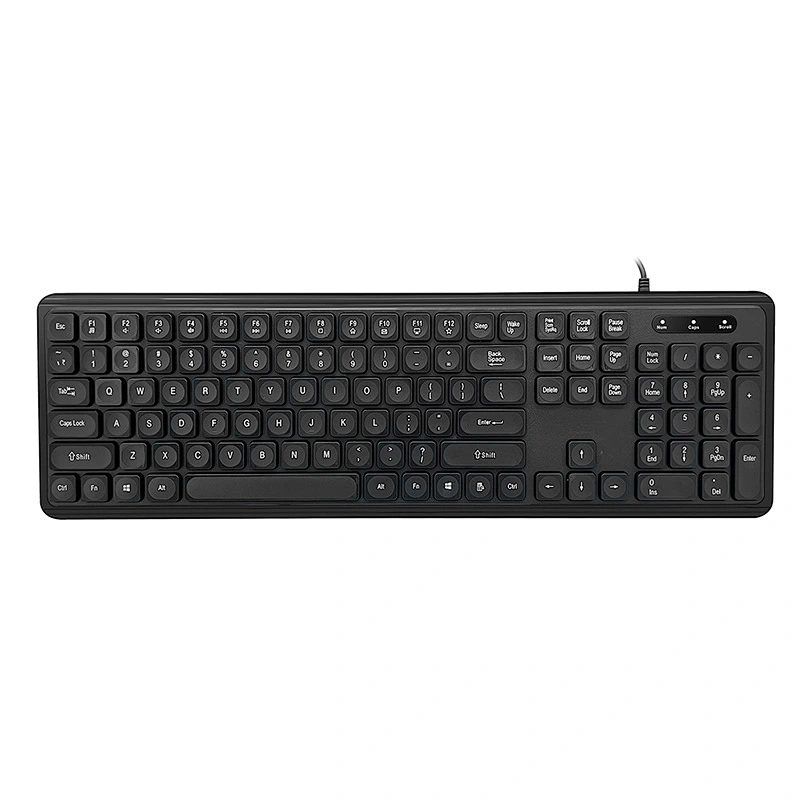 Chocolate keyboard new Classic high quality USB wired office/business/class keyboard K-112X