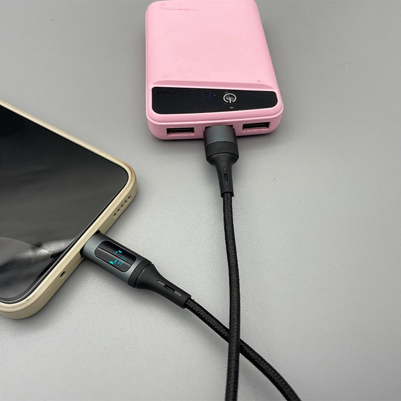 New  USB  charging cable durable braided data transfer cable for  Type-c C-08