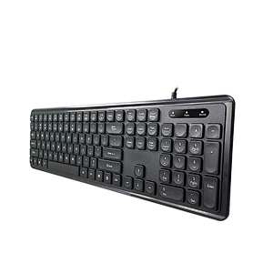 Chocolate keyboard new Classic high quality USB wired office/business/class keyboard K-112X