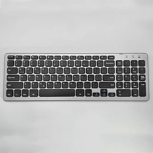 2022 Wireless slim mini Portable Rechargeable dual mode BT Wireless Scissor multimedia office Keyboard BT-158