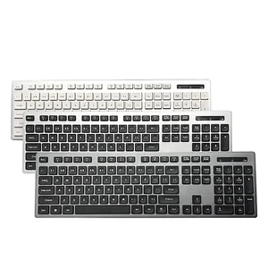 New Fashion private 2.4G wireless Chocolate Silence Keys with Flat drop water design Multimedia keyboard KW-112
