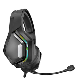 Private design gaming headset RGB lighting for professional gamer X60A with  Microphone