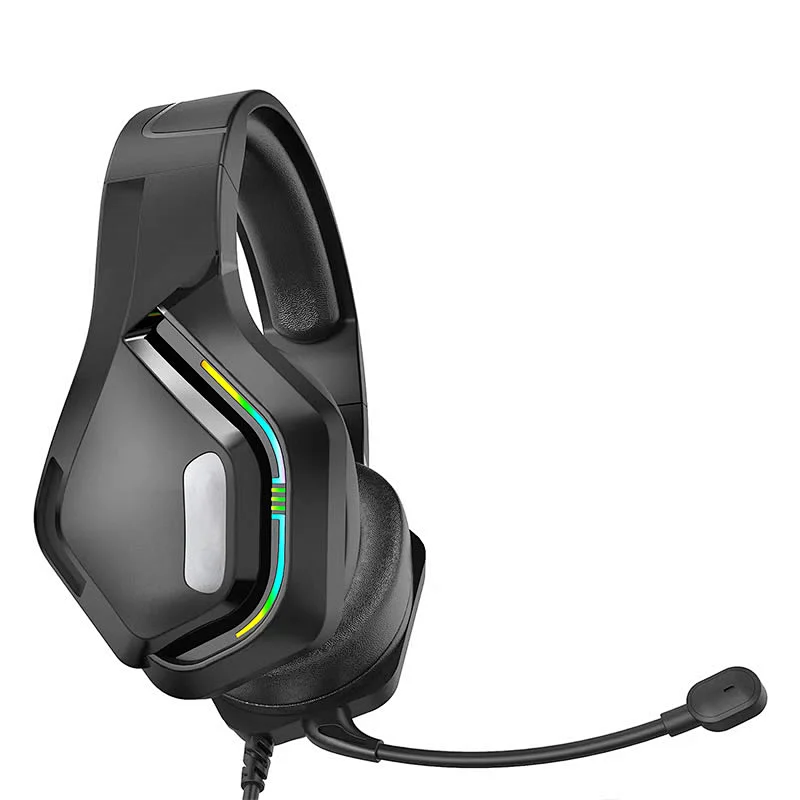 Private design gaming headset RGB lighting for professional gamer X60A with  Microphone