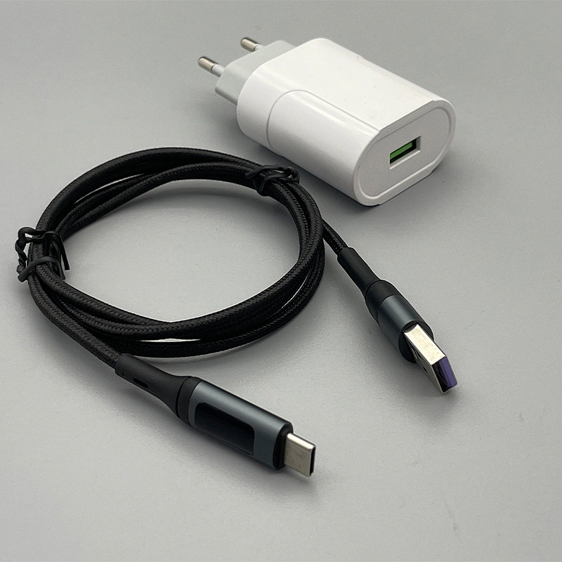 New  USB  charging cable durable braided data transfer cable for  Type-c C-08