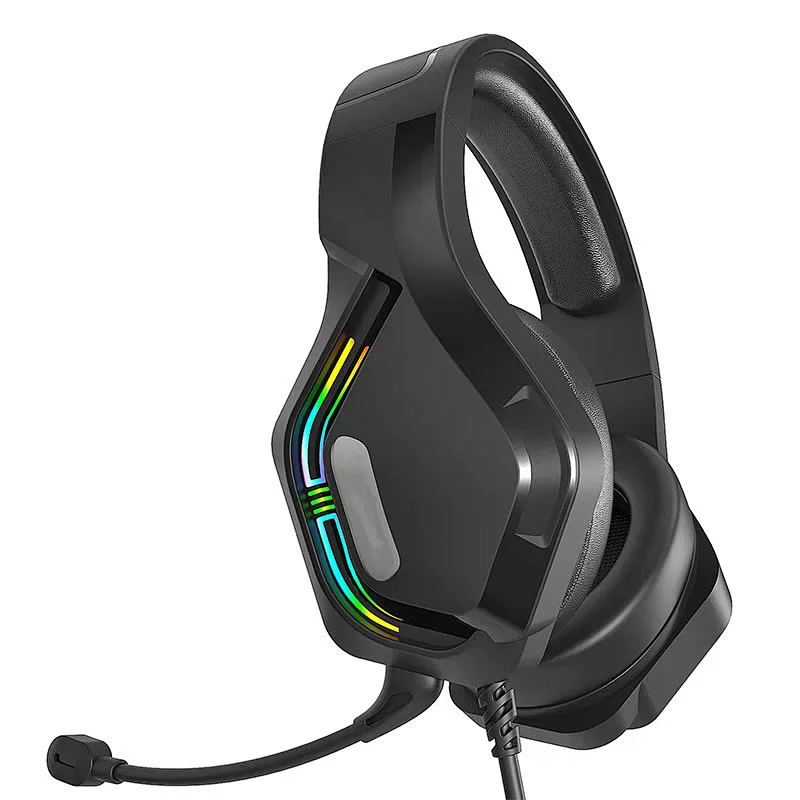 Private design gaming headset RGB lighting for professional gamer X60A with  Microphone